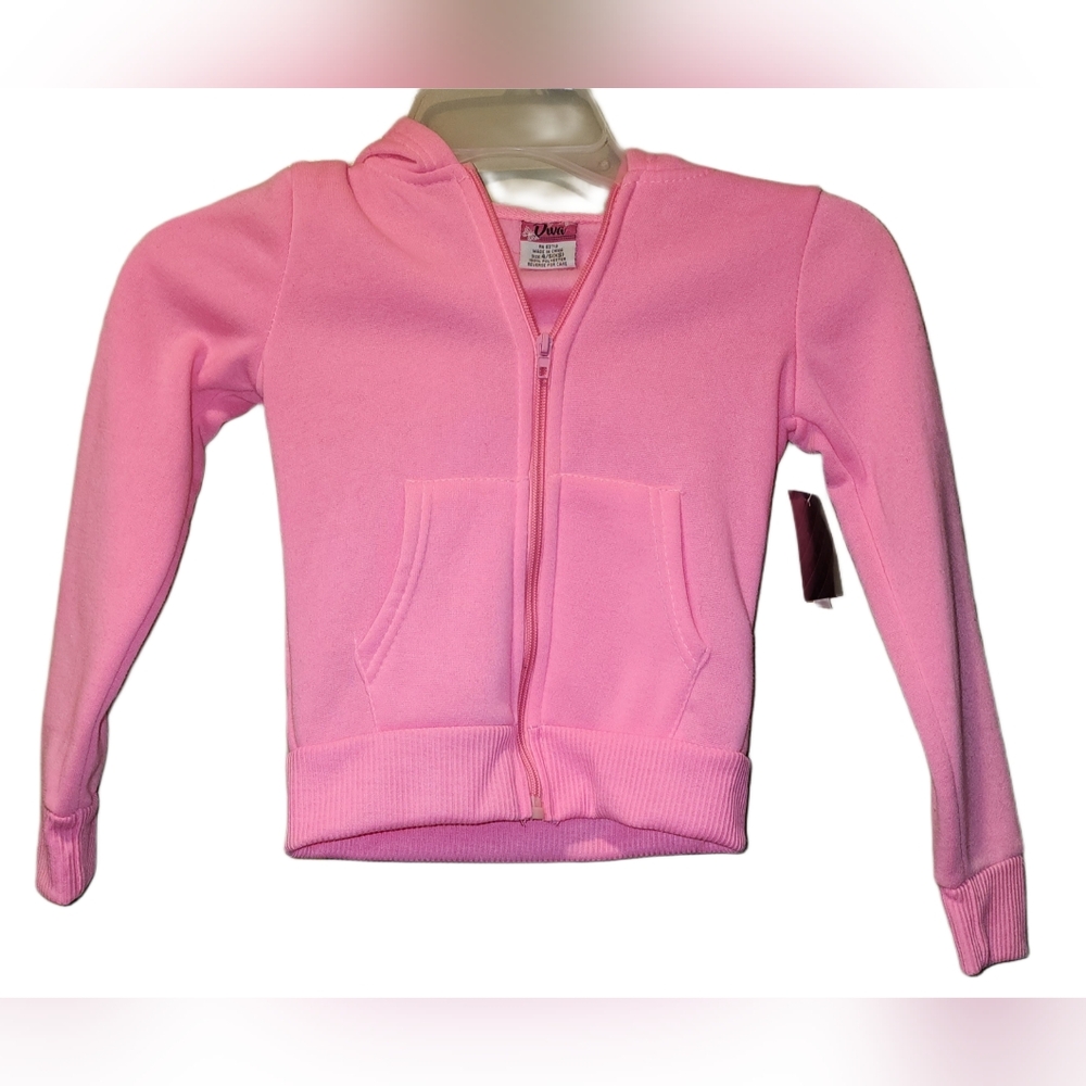 Diva Pink Kids Hoodie 4/5 (XS)